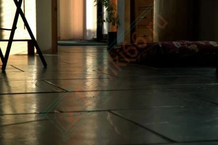 Плитка сланец Black Brushed Brazil 600 x 300 x 10 мм (1,08 м2 / 6 шт)