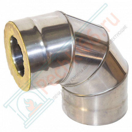 Сэндвич-отвод 90° (НЕРЖ-439/1,0-ОЦИНК/0,5) d-200/280 (УМК)