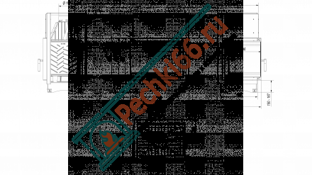 Чугунная топка Zuzia Eko left BS Deco (Kratki)