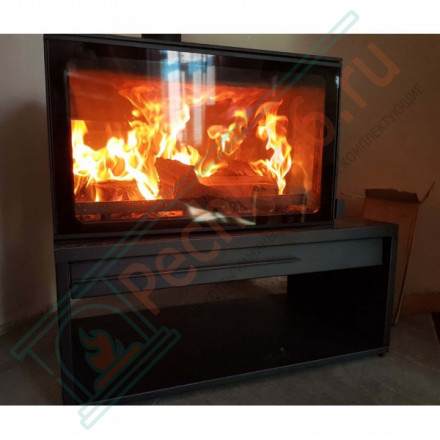 Чугунная печь-камин Eco Minimal 50 (Plamen)