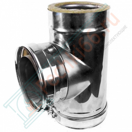 Сэндвич-тройник 90° (AISI-316L/0,5-AISI-304/0,5) d-250/300 (Craft-GS-25)