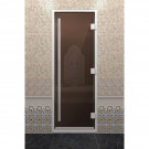 Стеклянная дверь DoorWood «Хамам Престиж Бронза» 200х70 см Стеклянная дверь DoorWood «Хамам Престиж Бронза» 200х70 см
