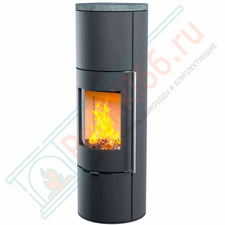 Печь камин R1 высотой 1500 мм на дровнике (Астов)