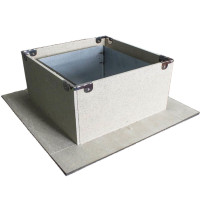 ППУ 600*600*240 с огнезащитной плитой фламма d-120/200 (УМК)