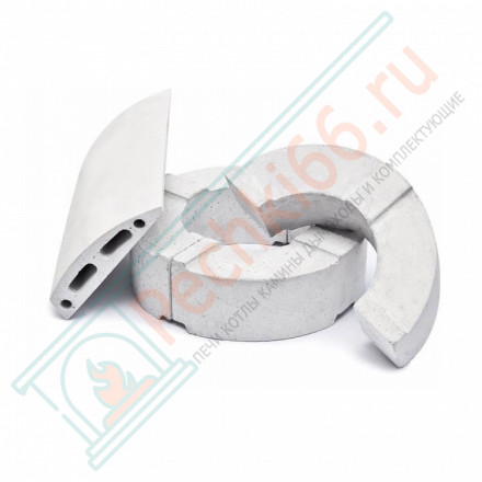 Печь-камин Atika Ceramik, белая (Thorma)