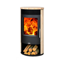 Печь-камин Tartu 5 с верхней плитой - бразильский песчаник (ABX)