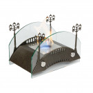 Биокамин Пушкинский мост M, бронза (LuxFire) Биокамин Пушкинский мост M, бронза (LuxFire)