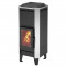 Отопительная печь Вертикаль металлика (Теплодар) до 120 м3
