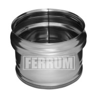 Заглушка-внешняя (НЕРЖ-430/0,5) d-130 (Феррум) Заглушка-внешняя (НЕРЖ-430/0,5) d-130 (Феррум)