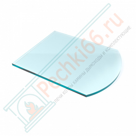 Стекло под печь камин SPK-3 сатин (белое) 1100х1100х6 мм