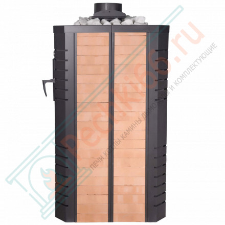 Печь для русской бани № 06МК-30 в кирпичном кожухе (Тройка) до 30 м3