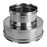 Переход термо-моно (НЕРЖ-321/0,8-НЕРЖ-439/0,5) d-180/260 (Дымок-Lux) Переход термо-моно (НЕРЖ-321/0,8-НЕРЖ-439/0,5) d-180/260 (Дымок-Lux)