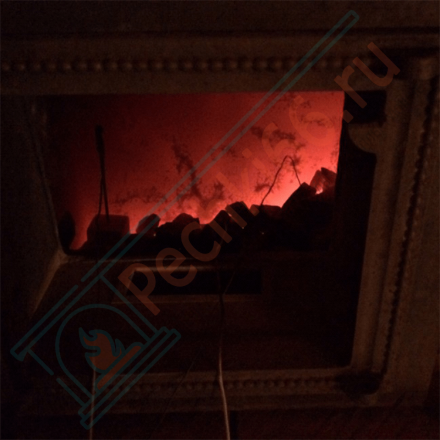 Банная печь Готика 10 с подогревом предбанника (Тройка) до 18 м3