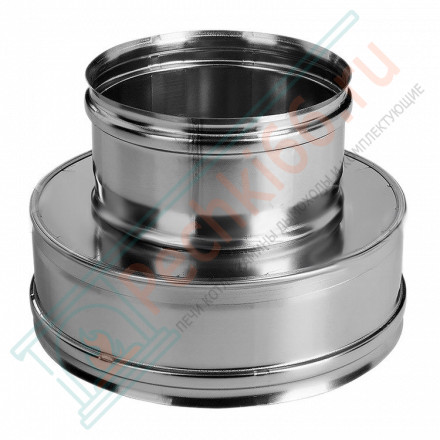 Переход термо-моно (НЕРЖ-321/0,8-НЕРЖ-439/0,5) d-300/380 (Дымок-Lux)