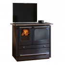Печь с варочной поверхностью TermoSovrana, цвет чёрный (La Nordica)