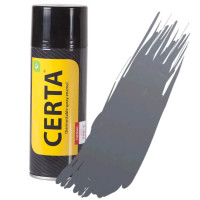 Термостойкая краска аэрозоль 0,52л, серый-графит, +600°С (Certa)