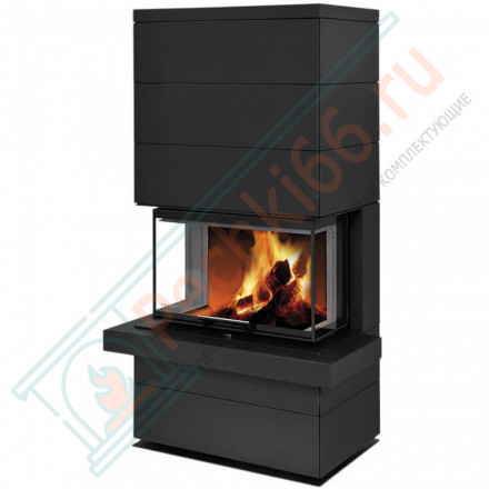 Печь-камин Cara C Akum металл (Romotop)