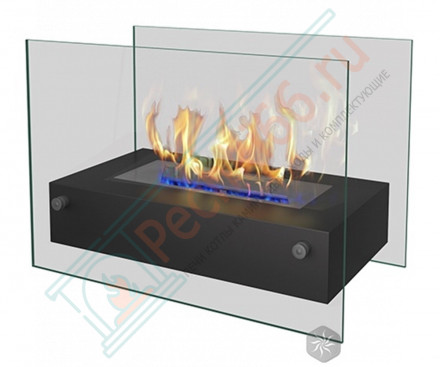 Настольный биокамин Iceberg, чёрный (ZeFire)