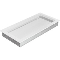Решётка вентиляционная каминная белая 220х450 22/45B (Kratki)
