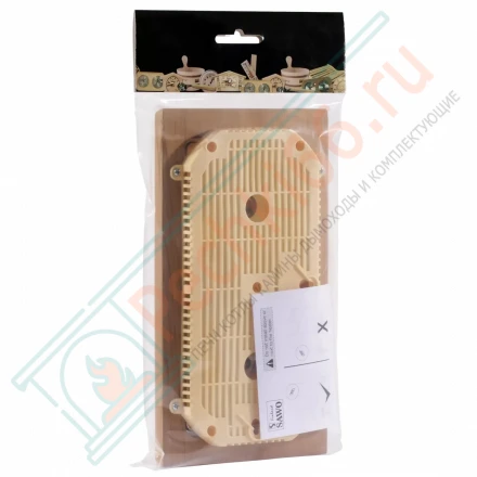 Термогигрометр квадратный 224-THD,кедр (Sawo)