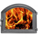 Дверца каминная чугунная 217, антрацит (Везувий) Дверца каминная чугунная 217, антрацит (Везувий)