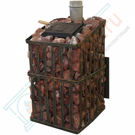 Чугунная печь для бани Гефест GFS-ЗК 25 (М) Ураган (ТехноЛит)