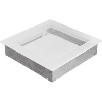 Решётка вентиляционная каминная белая 220х220 22B (Kratki)