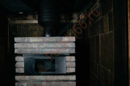 Дровяная банная печь Grill'D Shaman Long (3 каменки)