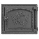 Дверца печная чугунная ДТ-3, антрацит (Везувий) Дверца печная чугунная ДТ-3, антрацит (Везувий)