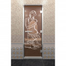 Стеклянная дверь DoorWood «Хамам Искушение Бронза» 1900х700 (по коробке) Стеклянная дверь DoorWood «Хамам Искушение Бронза» 1900х700 (по коробке)