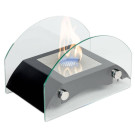 Биокамин настольный мост S, чёрный (LuxFire) Биокамин настольный мост S, чёрный (LuxFire)