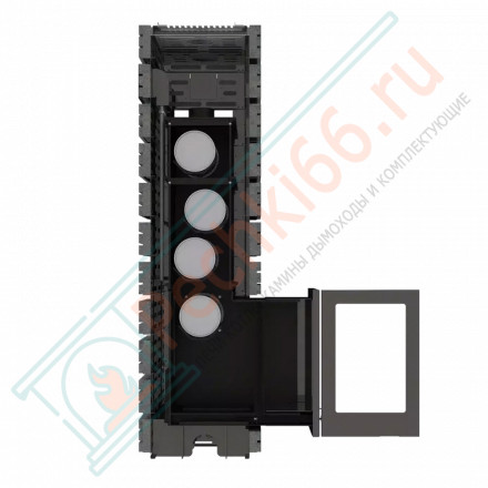 Дровяная банная печь Grill'D Shaman Long (4 каменки)