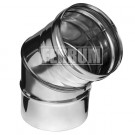 Колено 45° (Aisi-304/0,8) d-115 (Ferrum Austenite HF) Колено 45° (Aisi-304/0,8) d-115 (Ferrum Austenite HF)