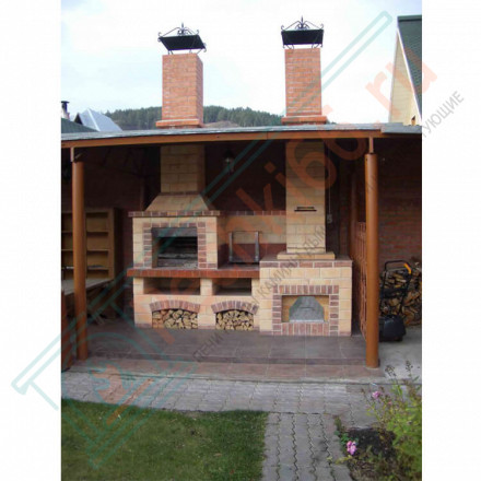 Плитка прямая Рваный камень Мини (0.84 м2 в коробке) (Терракот)