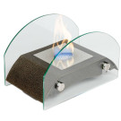 Биокамин настольный мост M, бронза (LuxFire) Биокамин настольный мост M, бронза (LuxFire)