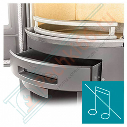 Печь-камин 556:1 Style, верх чугун, цвет серый (Contura)