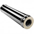 Сэндвич труба V50R с изол L=1000 (AISI-321/0,8-AISI-304/0,5) d-300/400 (Вулкан-Cerablanket)