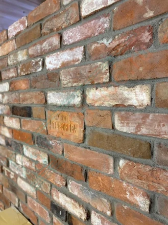 Печь банная ProMetall Атмосфера L, в ламелях "Окаменевшее дерево" под ключ (монтаж 07.2024)