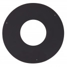 Накладка декоративная круглая, черная d-250 (КПД) Накладка декоративная круглая, черная d-250 (КПД)