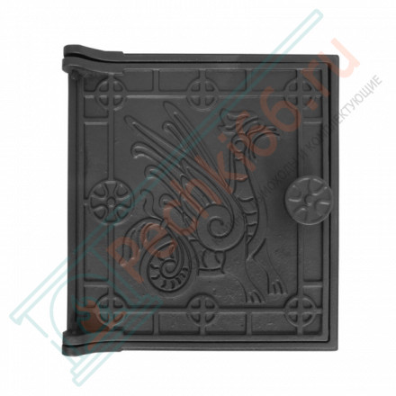 Дверка топочная ДТУ-4Рс "Русский собор" уплотненная, окрашенная (Рубцовск-Литком)