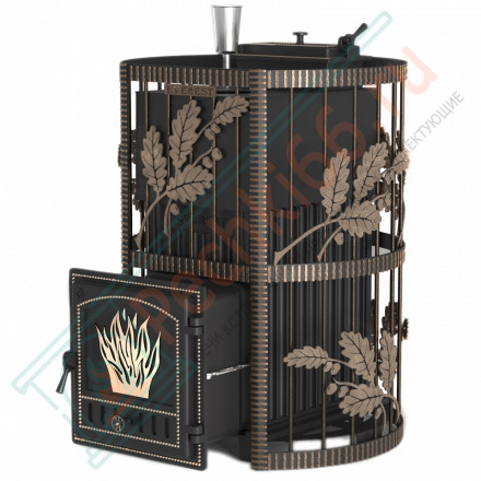 Печь для бани Эверест Ковка 24 (281) закрытая каменка