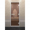 Стеклянная дверь DoorWood Хамам Бронза 2000х800 (по коробке)