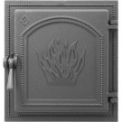 Дверца печная чугунная 271, антрацит (Везувий) Дверца печная чугунная 271, антрацит (Везувий)