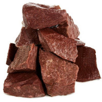 Камень для бани Кварцит малиновый, колотый, 20 кг (Россия) Камень для бани Кварцит малиновый, колотый, 20 кг (Россия)