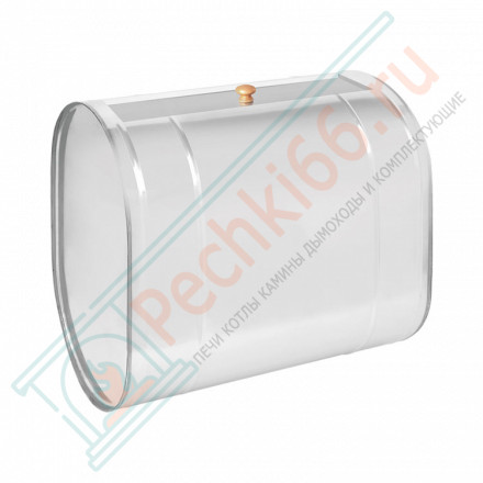 Бак выносной горизонтальный для теплообменника (НЕРЖ-439/0,8мм) 90 л (Россия)