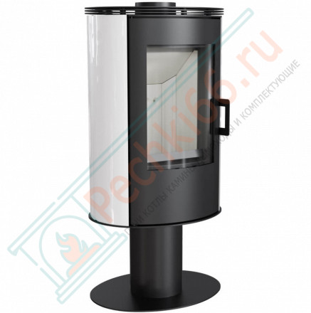 Печь-камин KOZA AB/S/N/DR/KAFEL, белый (Kratki)