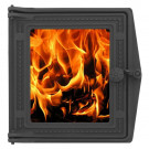 Дверка топочная ДТ-4С со стеклом окрашенная (Рубцовск-Литком) Дверка топочная ДТ-4С со стеклом окрашенная (Рубцовск-Литком)