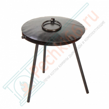 Садж сковорода с ножками и крышкой 400 мм.