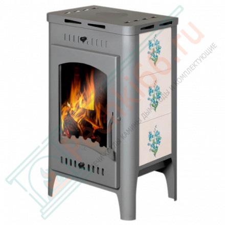 Печь-камин Бавария Оптима Незабудка (ЭкоКамин) до 150 м3