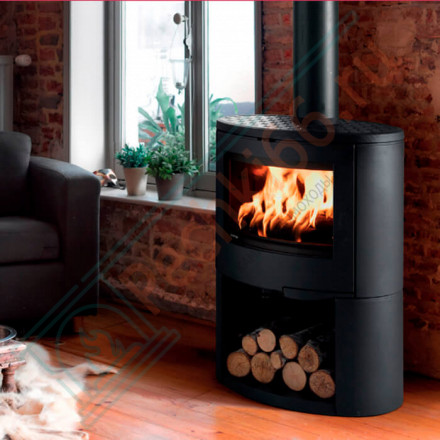 Чугунная печь-камин Persee Bucher (Supra) до 200 м3